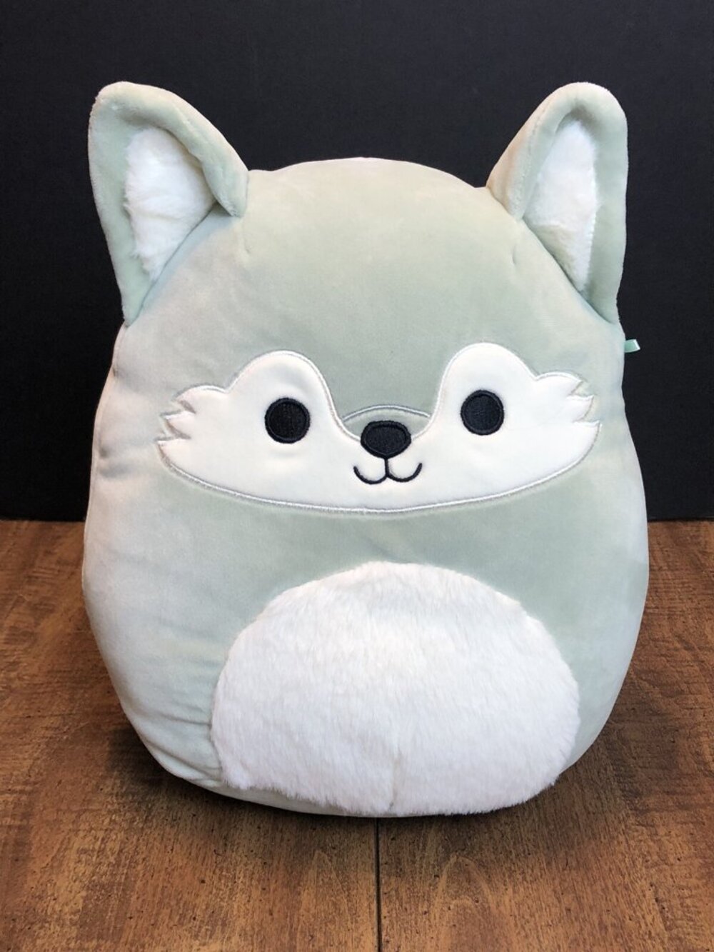 Squishmallows Oakley Sage Green/Grey Wolf 12" Plush Stuffed Animal Kellytoy